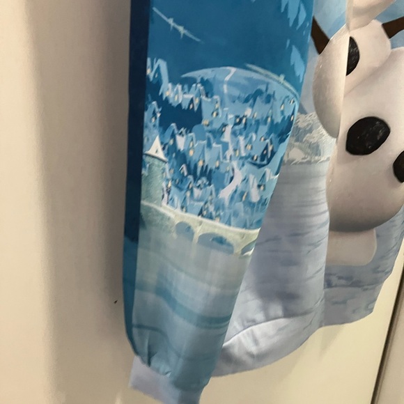 People focus brand disneys frozen all over print olaf character sweater shirt XL - Picture 12 of 14
